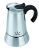 Jata CAX110 – Cafetera Italiana Inducción, Capacidad 10 Tazas, Apta para Todo Tipo de Cocinas, Cuerpo Acero Inoxidable